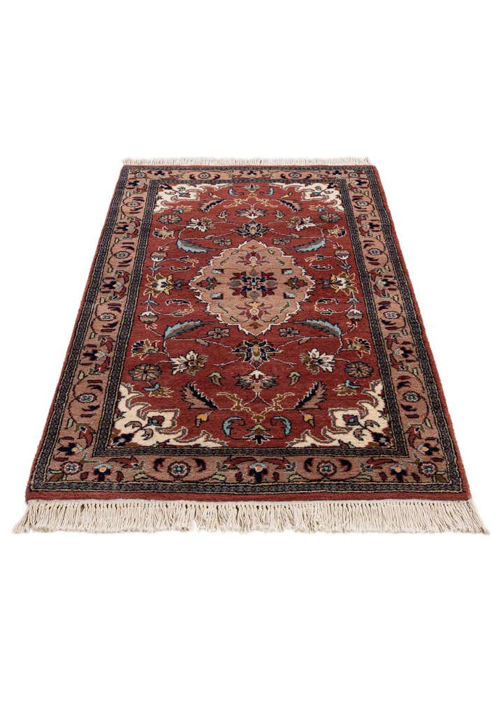 3' 2 x 5' 3 Hand Knotted Lahour Wool Rug