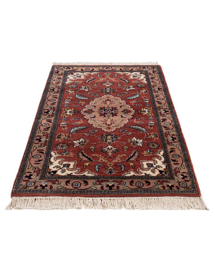3' 2 x 5' 3 Hand Knotted Lahour Wool Rug
