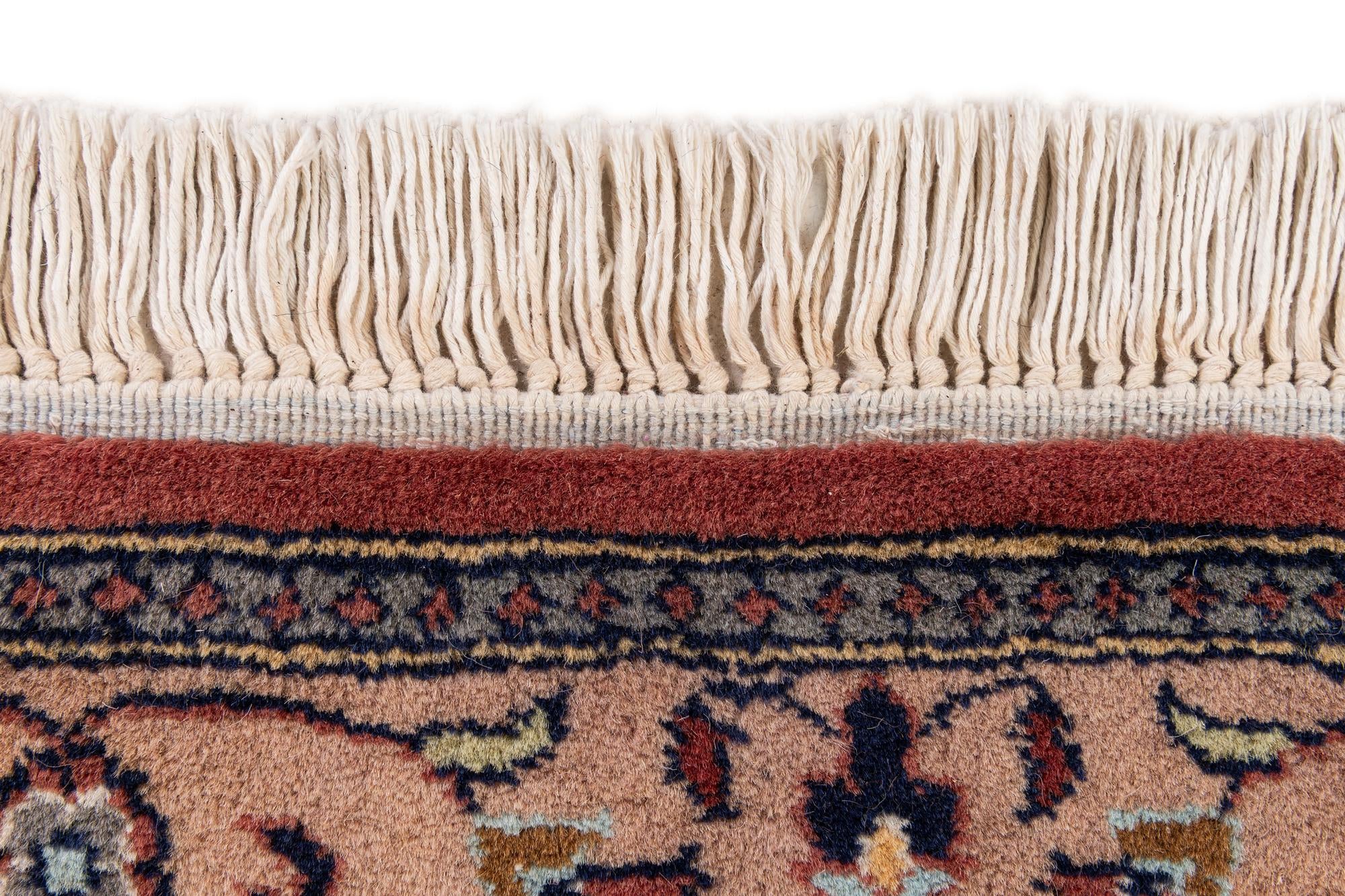 3' 2 x 5' 3 Hand Knotted Lahour Wool Rug