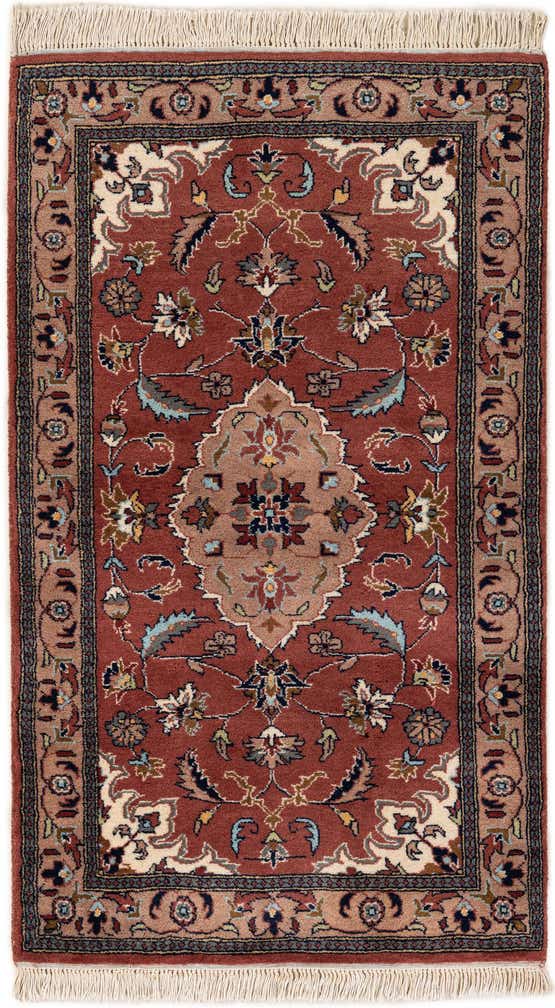 3' 2 x 5' 3 Hand Knotted Lahour Wool Rug