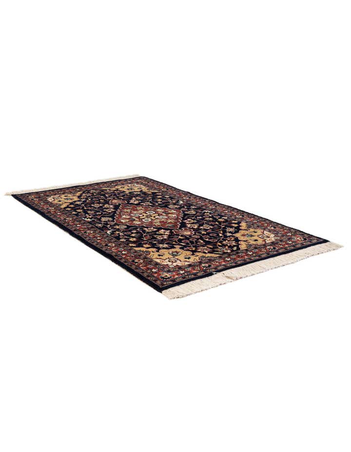 3' 1 x 5' 1 Hand Knotted Lahour Wool Rug