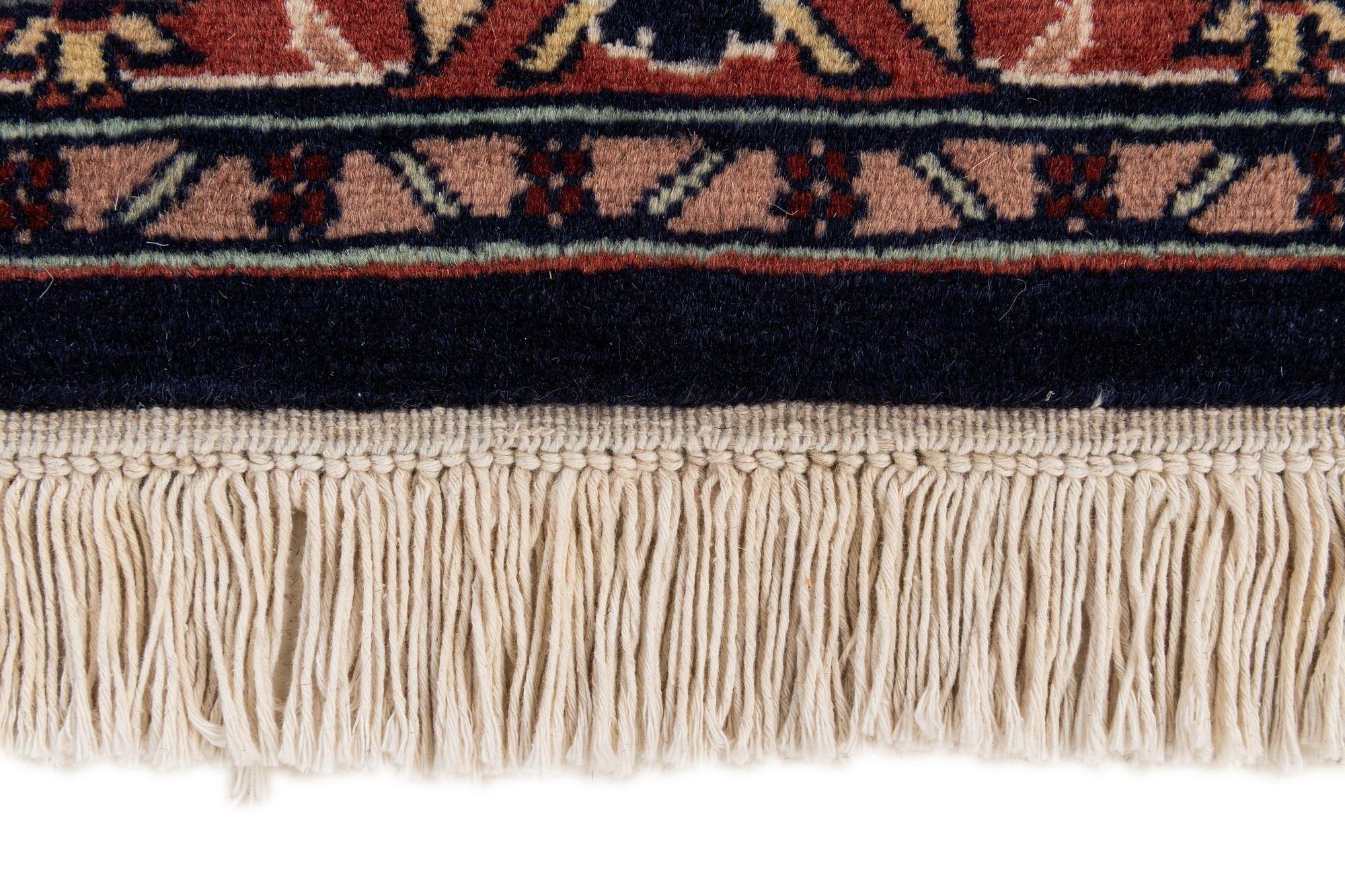 3' 1 x 5' 1 Hand Knotted Lahour Wool Rug