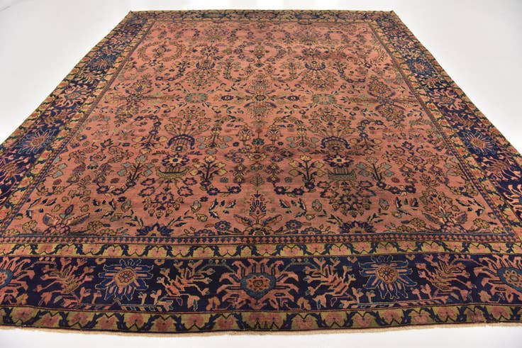 Detail image of 10' 8 x 13' 3 Hand Knotted Liliyan Persian Wool Rug