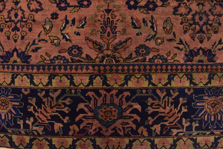 Detail image of 10' 8 x 13' 3 Hand Knotted Liliyan Persian Wool Rug
