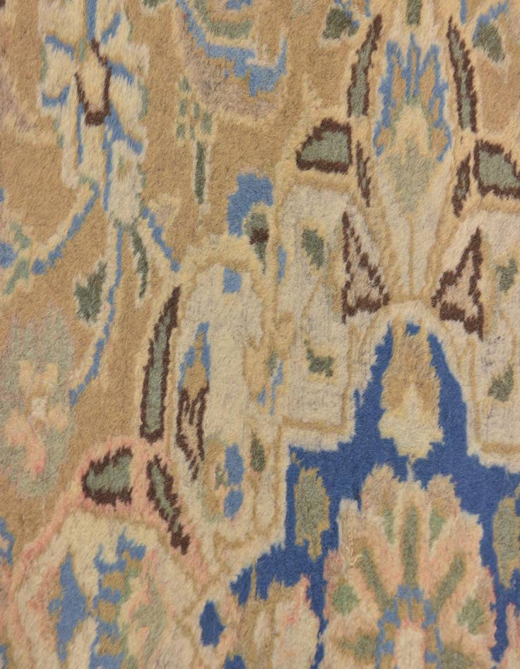 Detail image of 9' 7 x 12' 5 Hand Knotted Mahal Persian Wool Rug