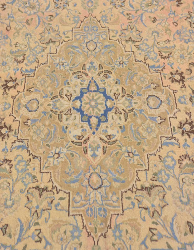 Detail image of 9' 7 x 12' 5 Hand Knotted Mahal Persian Wool Rug