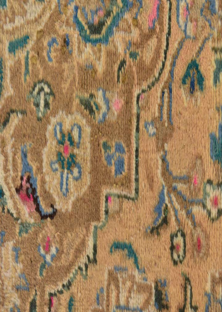 9' 10 x 13' Hand Knotted Mahal Persian Wool Rug