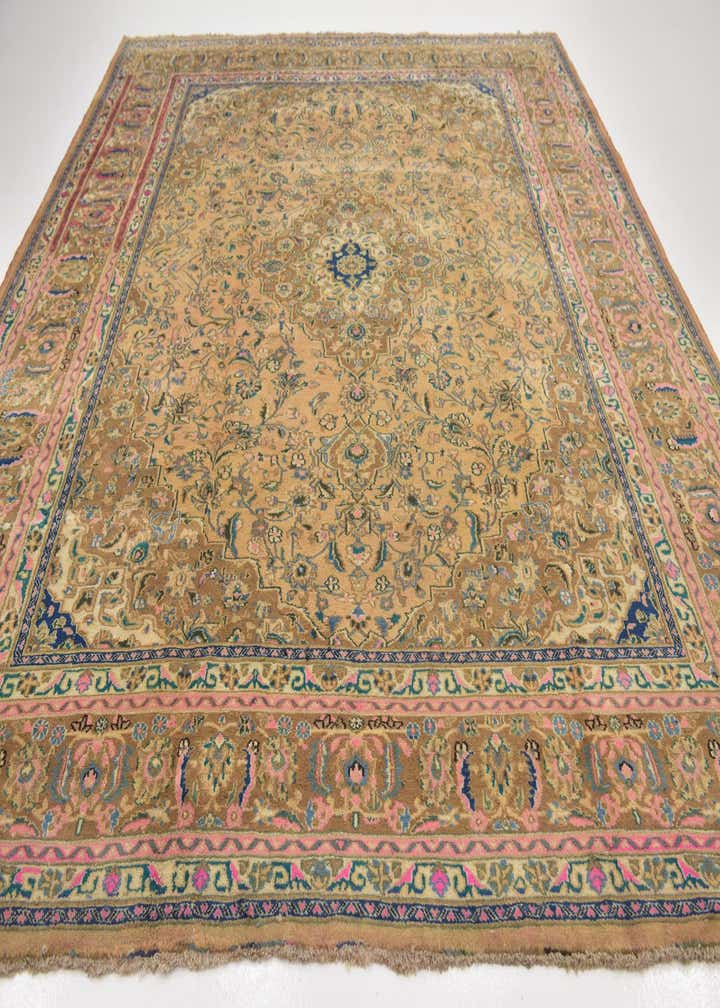 9' 10 x 13' Hand Knotted Mahal Persian Wool Rug
