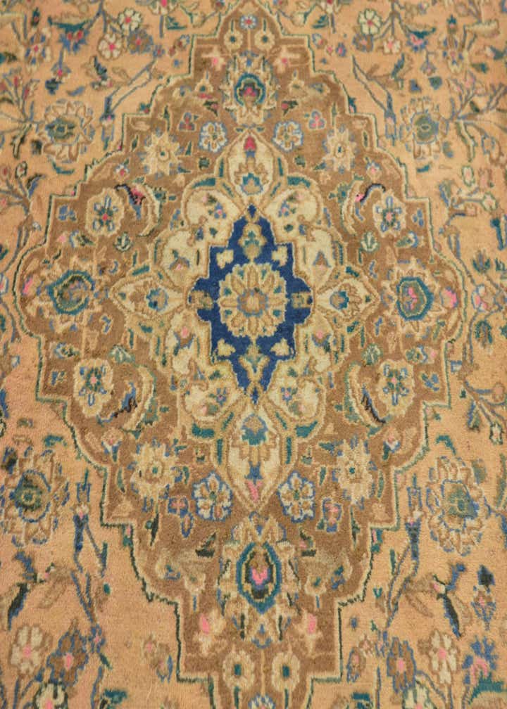9' 10 x 13' Hand Knotted Mahal Persian Wool Rug
