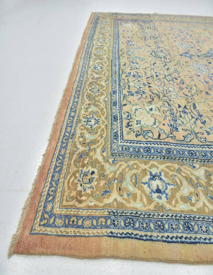 Detail image of 9' 9 x 12' 9 Hand Knotted Mahal Persian Wool Rug
