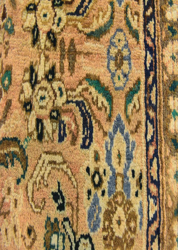 10' x 13' Hand Knotted Mahal Persian Wool Rug
