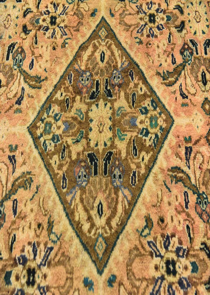 10' x 13' Hand Knotted Mahal Persian Wool Rug