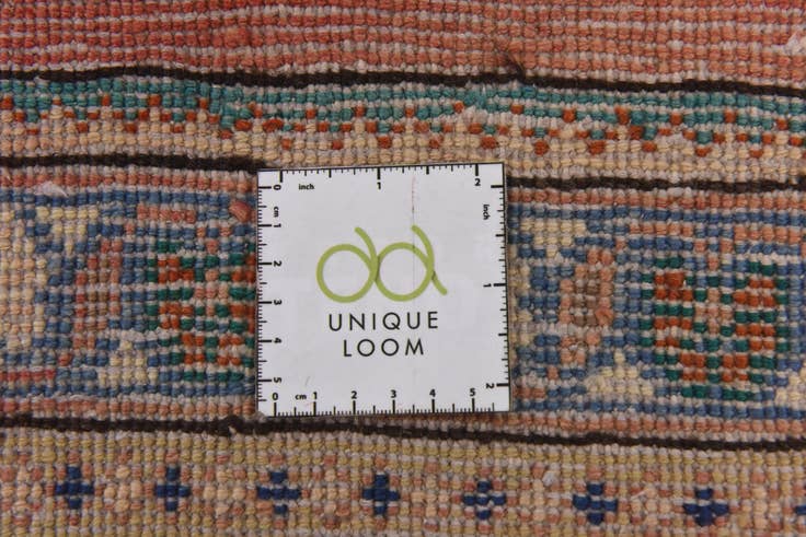 Detail image of 9' 6 x 13' Hand Knotted Mahal Persian Wool Rug