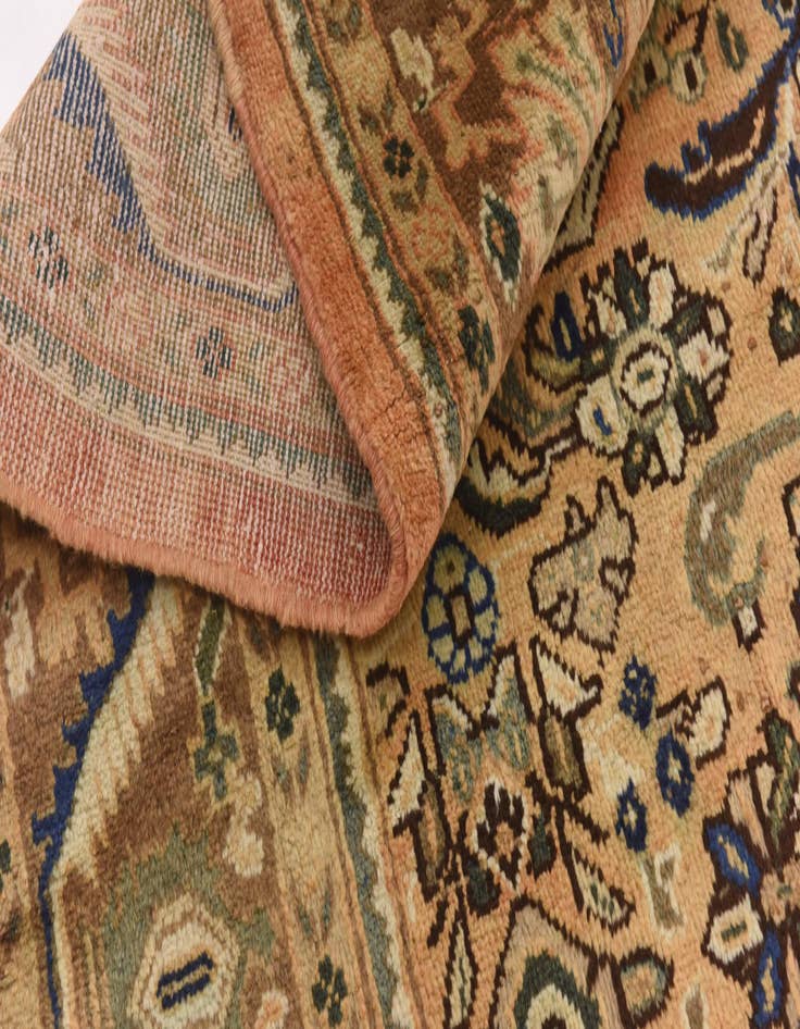 Detail image of 10' x 13'  Hand Knotted Mahal Persian Wool Rug