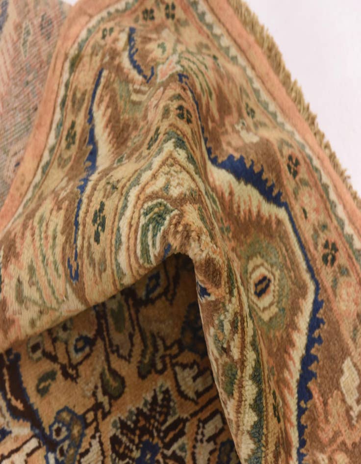 Detail image of 10' x 13'  Hand Knotted Mahal Persian Wool Rug