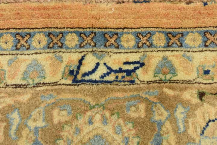 295cm x 400cm anudado a mano Mashad Alfombra Persa Lana