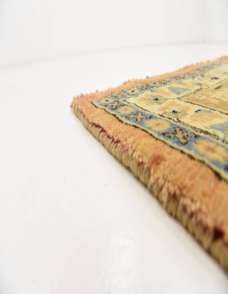 Detail image of 9' 9 x 13' 2  Hand Knotted Mashad Persian Wool Rug