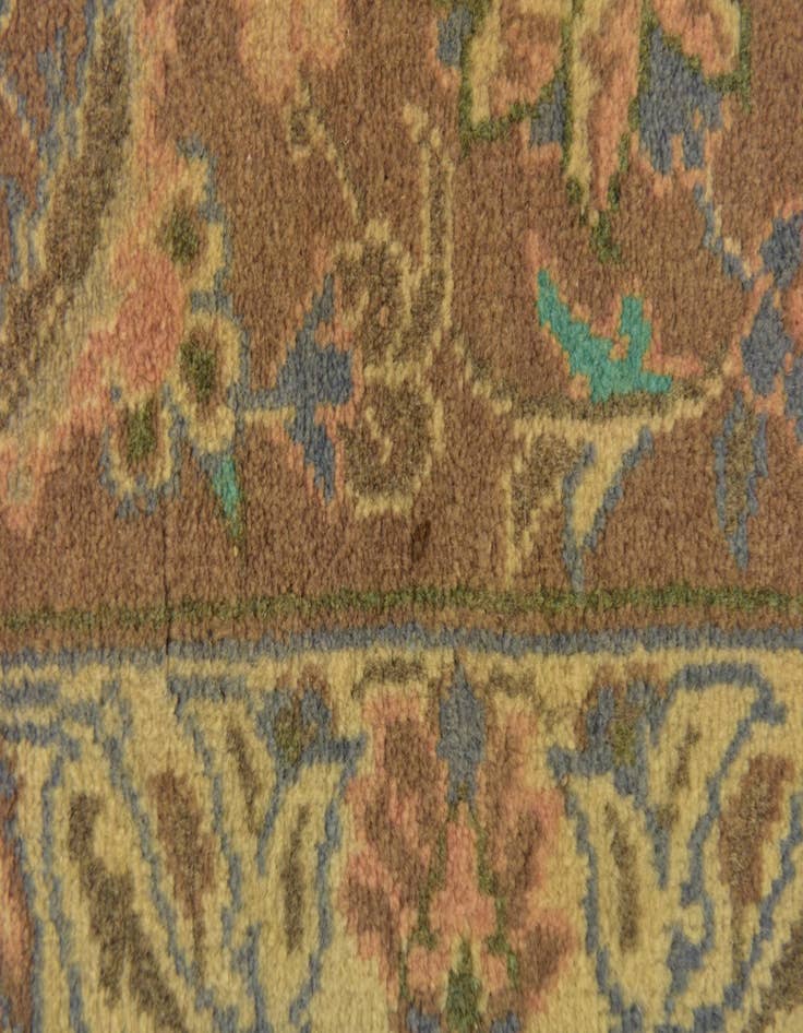 Detail image of 9' 6 x 13' 5  Hand Knotted Mashad Persian Wool Rug