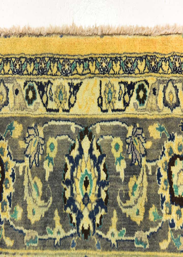 9' 8 x 13' Hand Knotted Mashad Persian Wool Rug