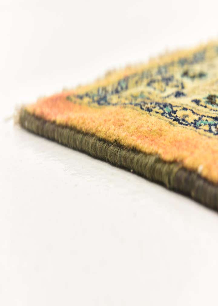 9' 8 x 13' Hand Knotted Mashad Persian Wool Rug