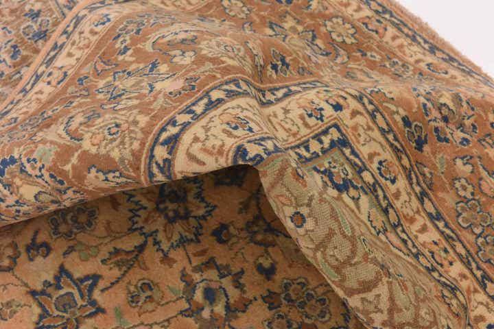 10' x 13' 5 Hand Knotted Mashad Persian Wool Rug
