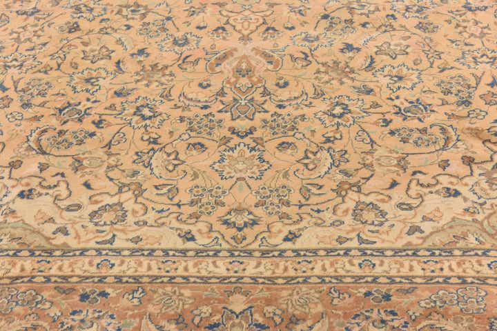 10' x 13' 5 Hand Knotted Mashad Persian Wool Rug