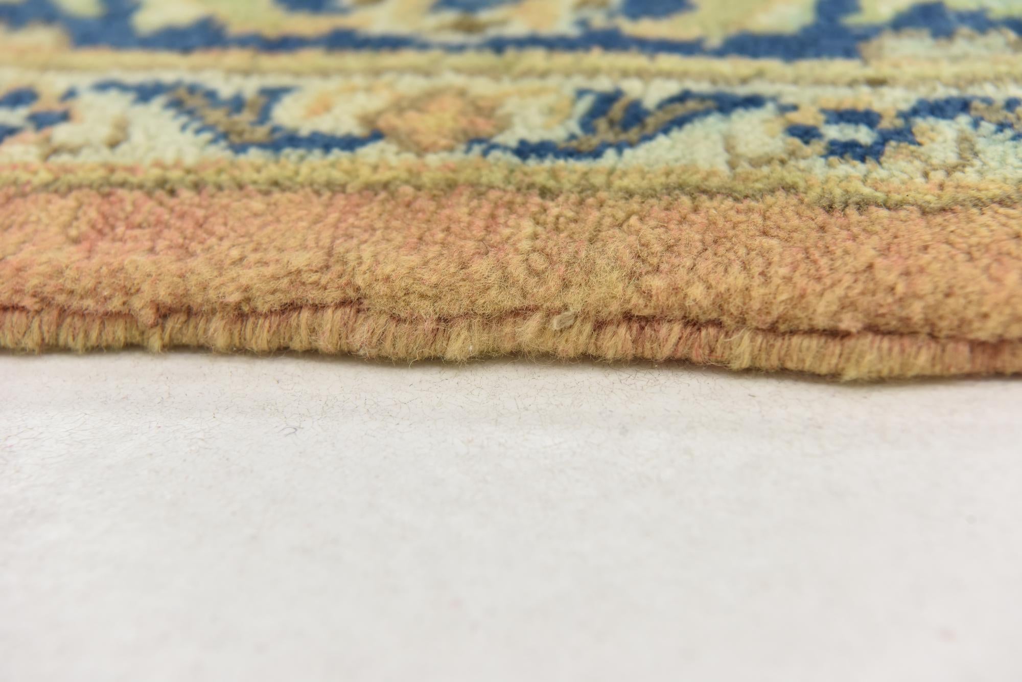 9' 7 x 13' Hand Knotted Mashad Persian Wool Rug