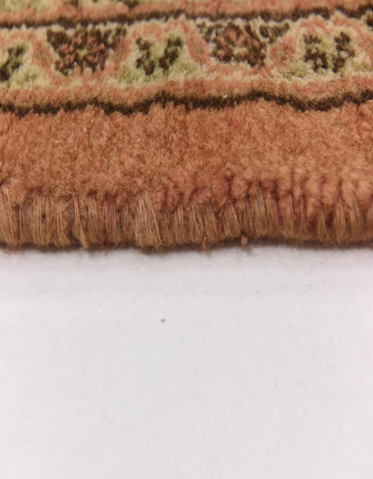 Detail image of 9' 10 x 13'  Hand Knotted Mashad Persian Wool Rug