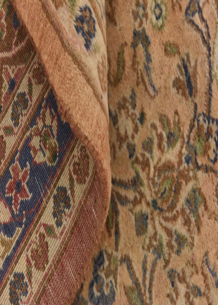 9' 8 x 12' 7 Hand Knotted Mashad Persian Wool Rug