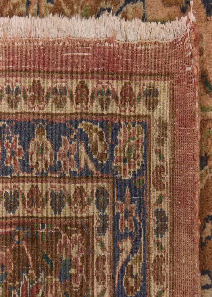 9' 8 x 12' 7 Hand Knotted Mashad Persian Wool Rug