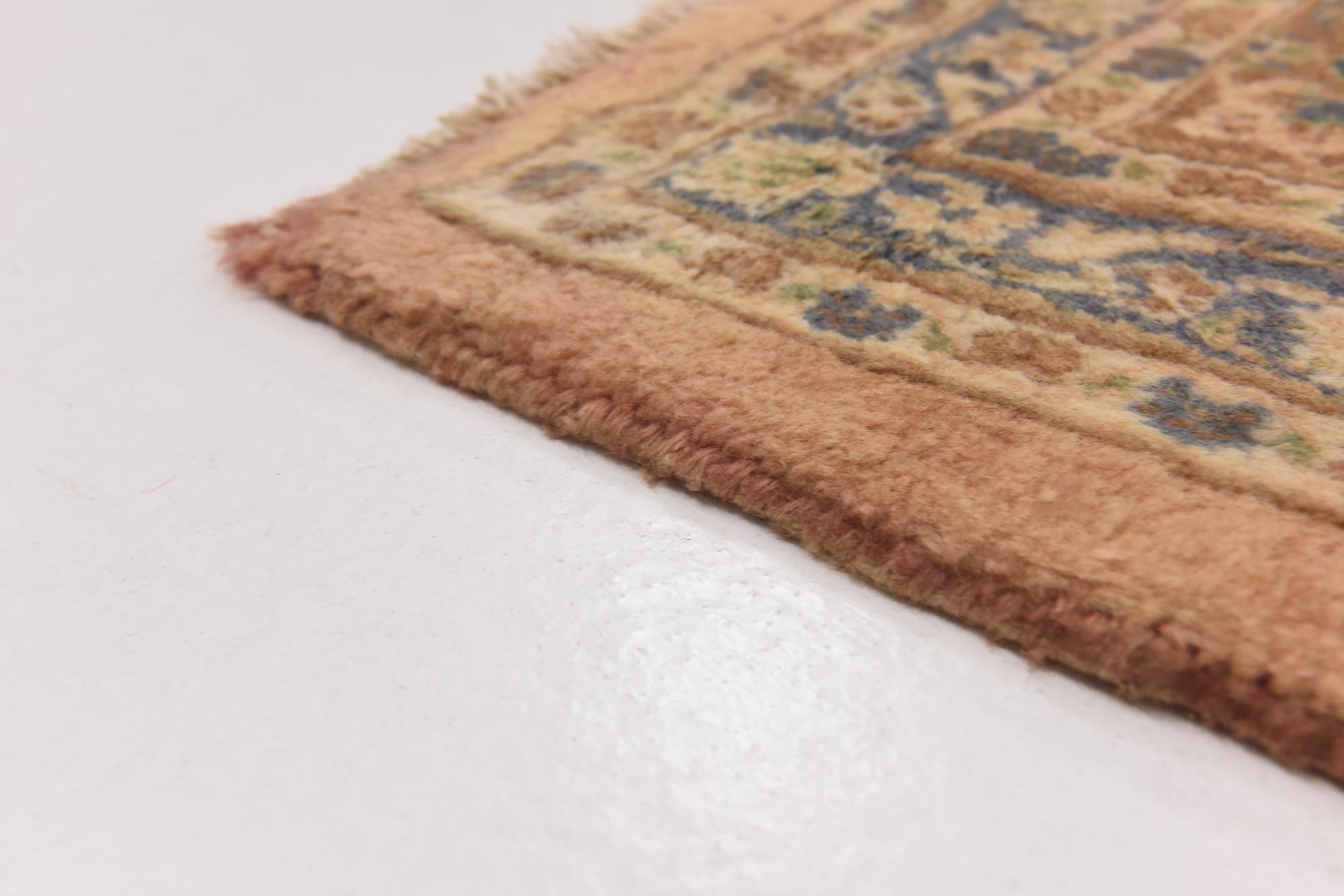 9' 8 x 12' 7 Hand Knotted Mashad Persian Wool Rug