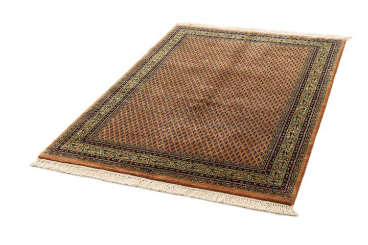 4' 9 x 6' 8 Hand Knotted Mir Wool Rug