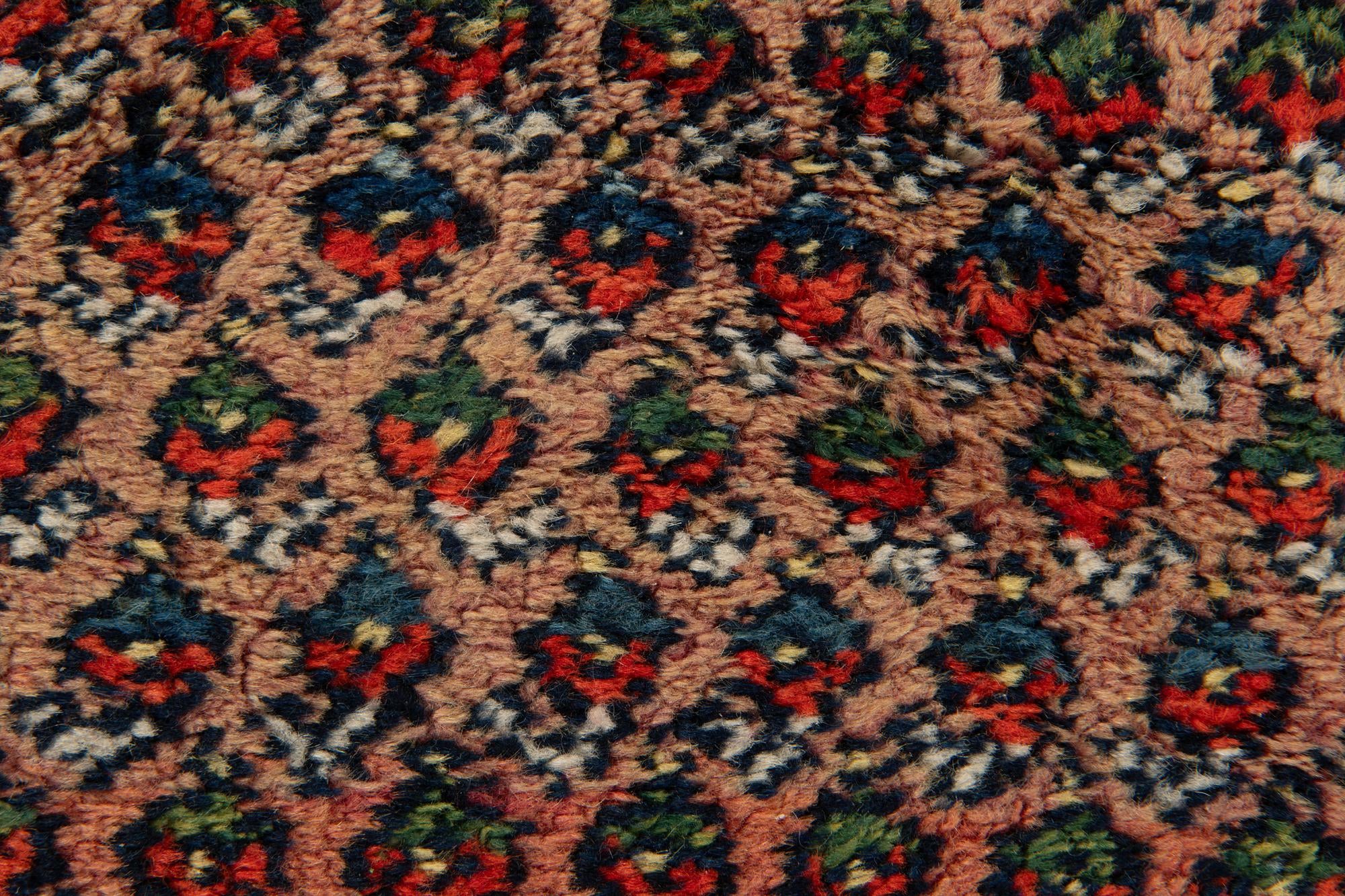4' 1 x 6' 10 Hand Knotted Mir Wool Rug