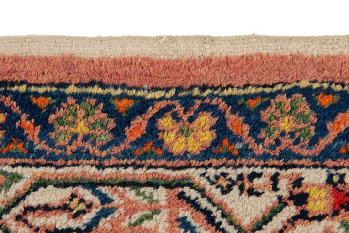 4' 1 x 6' 10 Hand Knotted Mir Wool Rug
