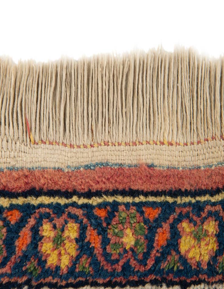 Detail image of 4' 1 x 6' 10  Hand Knotted Mir Wool Rug