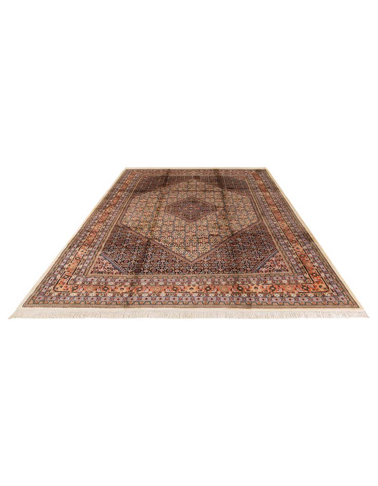 Detail image of 8' 2 x 11' 5 Hand Knotted Mir Wool Rug
