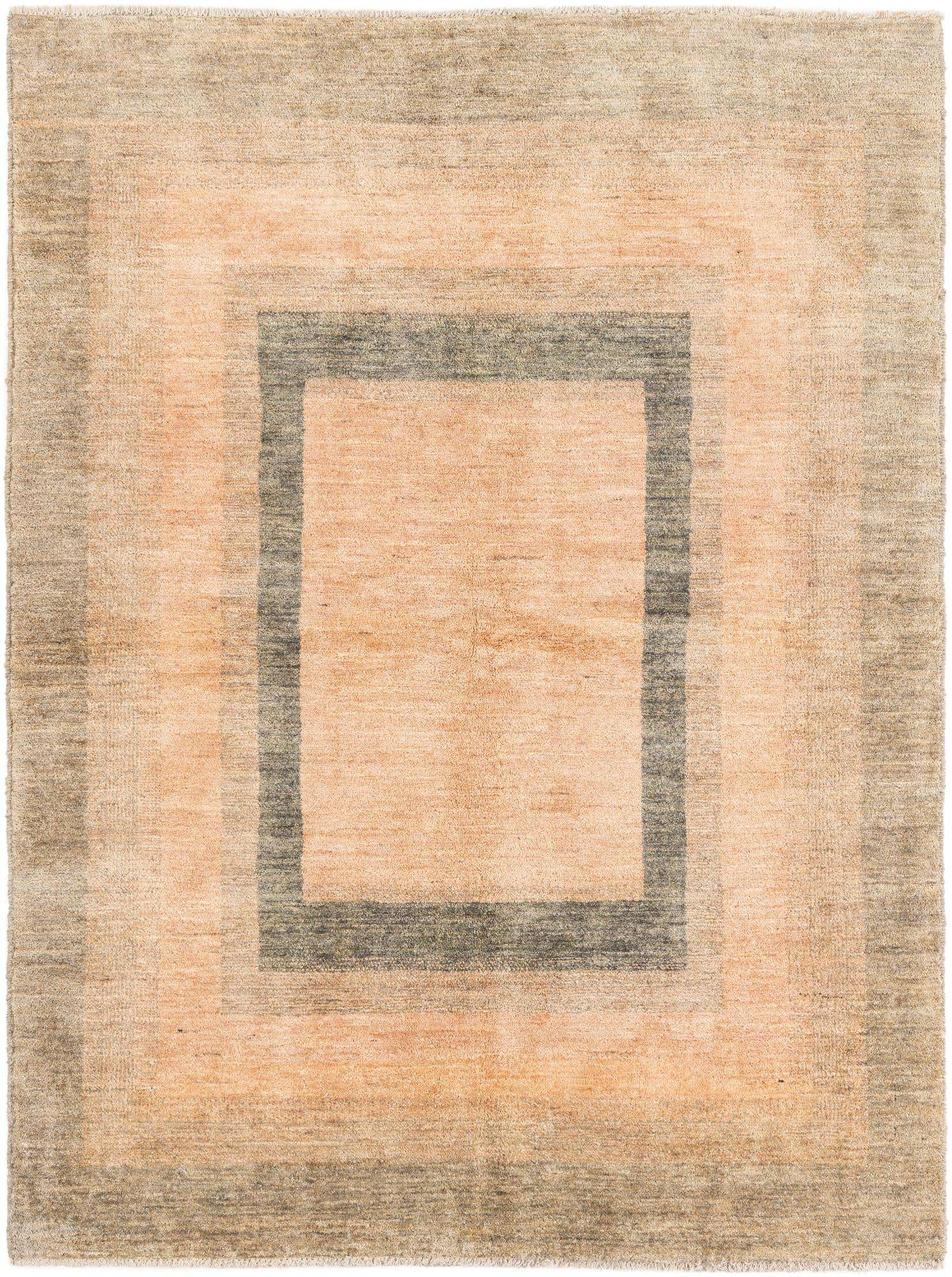 5' 10 x 7' 9 Hand Knotted Modern Ziegler Rug