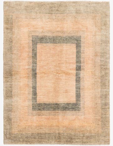 5' 10 x 7' 9 Hand Knotted Modern Ziegler Rug