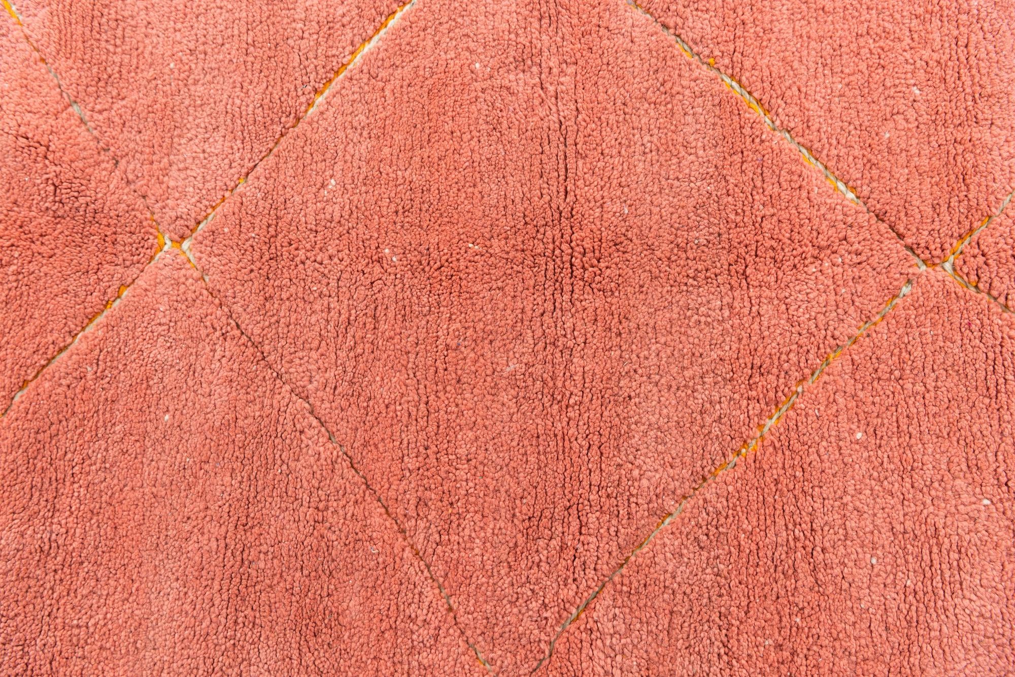 5' 8 x 8' Hand Knotted Moroccan Wool Rug