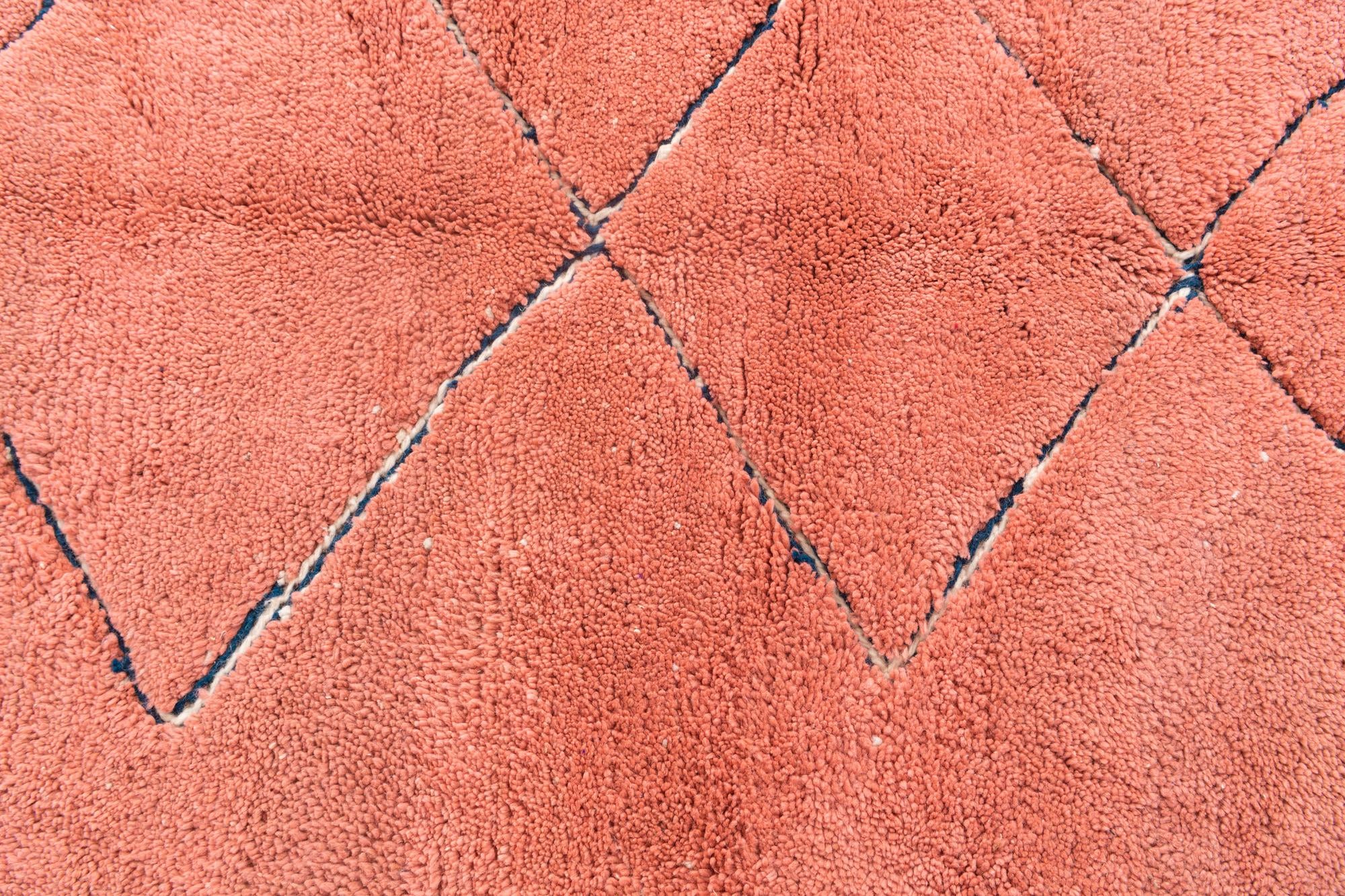 5' 7 x 7' 10 Hand Knotted Moroccan Wool Rug