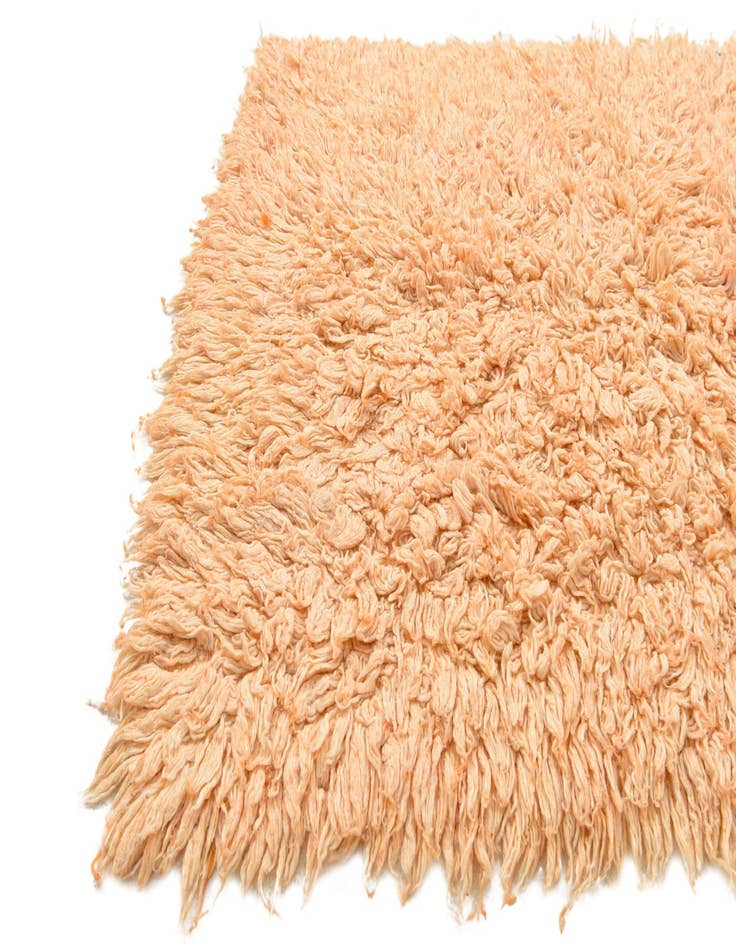 Detail image of 3' 7 x 4' 9  Hand Knotted Moroccan Wool Rug