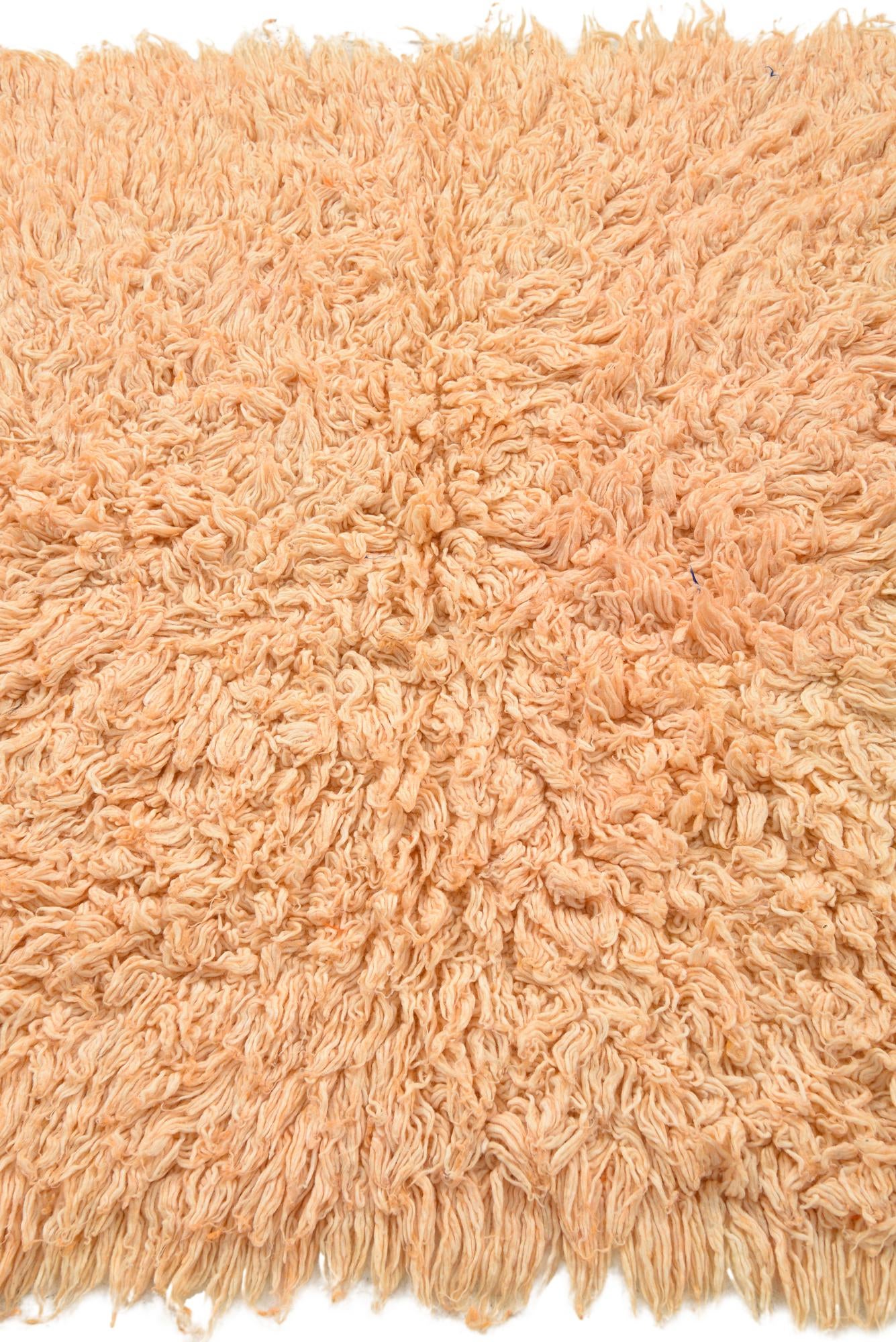 3' 7 x 4' 9 Hand Knotted Moroccan Wool Rug