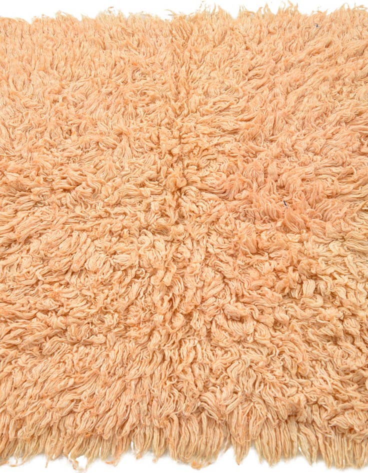 Detail image of 3' 7 x 4' 9  Hand Knotted Moroccan Wool Rug