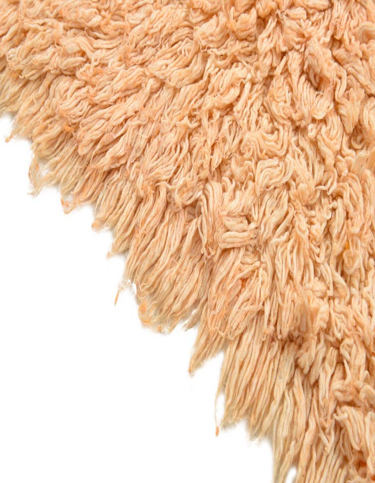 Detail image of 3' 7 x 4' 9  Hand Knotted Moroccan Wool Rug