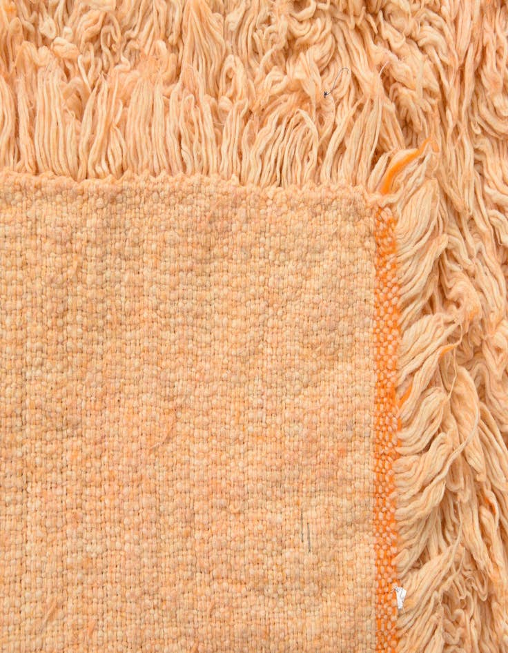 Detail image of 3' 7 x 4' 9  Hand Knotted Moroccan Wool Rug