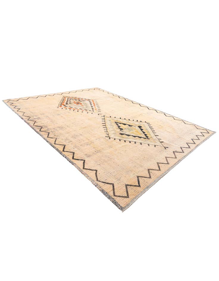 Detail image of 9' x 11' 8  Hand Knotted Moroccan Wool Rug