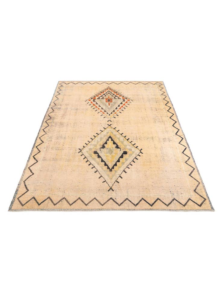 Detail image of 9' x 11' 8  Hand Knotted Moroccan Wool Rug