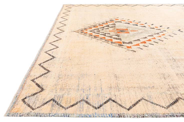 Detail image of 9' x 11' 8 Hand Knotted Moroccan Wool Rug