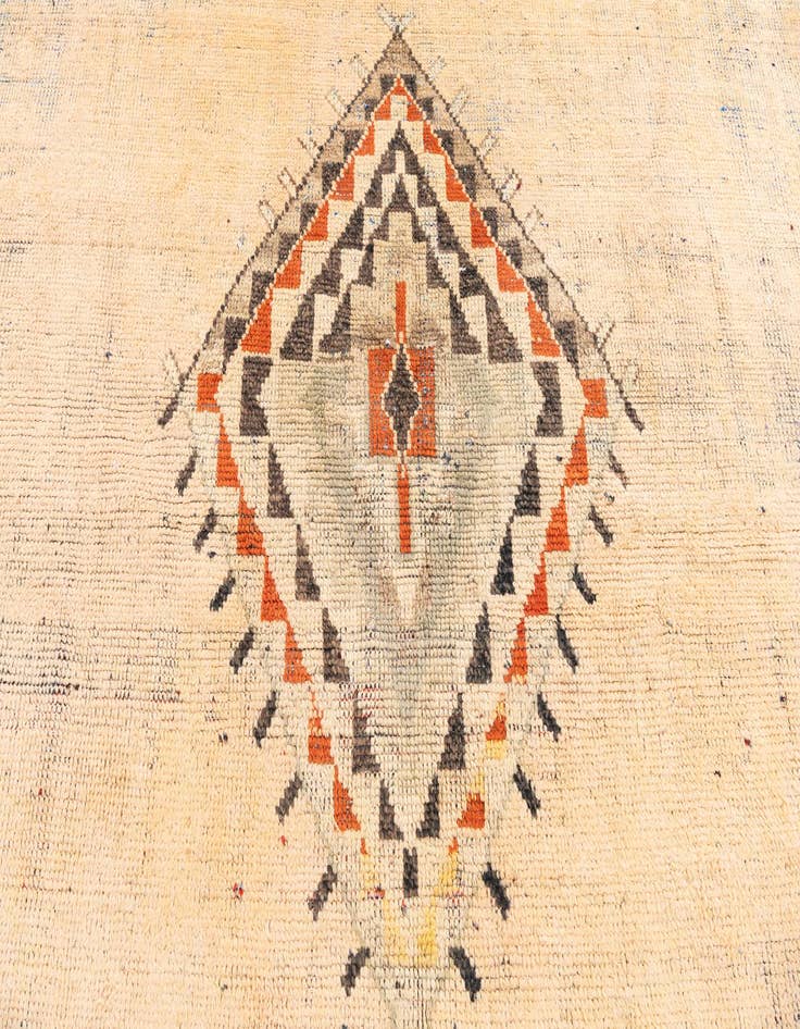 Detail image of 9' x 11' 8  Hand Knotted Moroccan Wool Rug