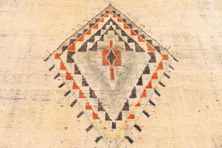 9' x 11' 8 Hand Knotted Moroccan Wool Rug